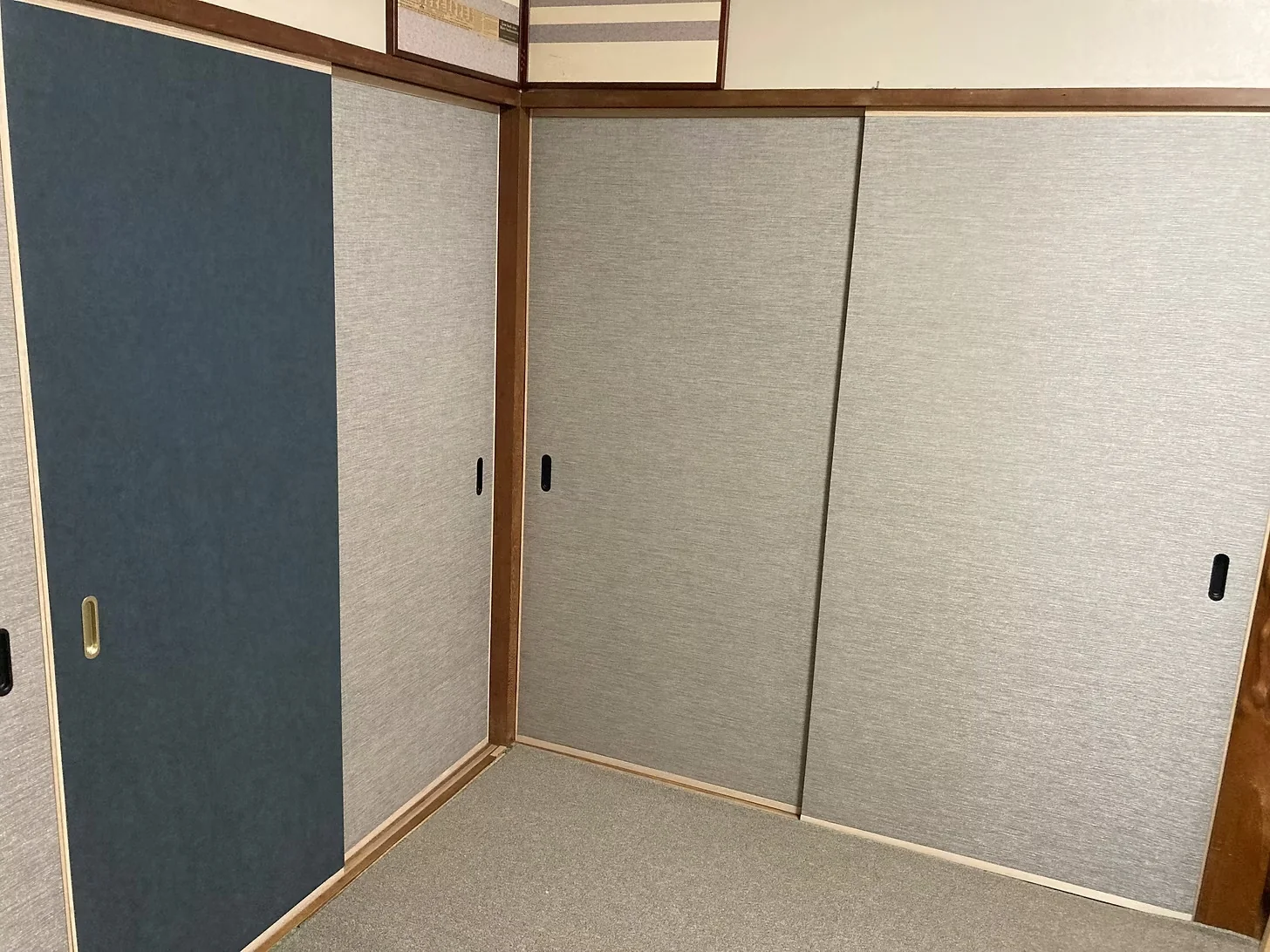 洋風ふすまの施工例
