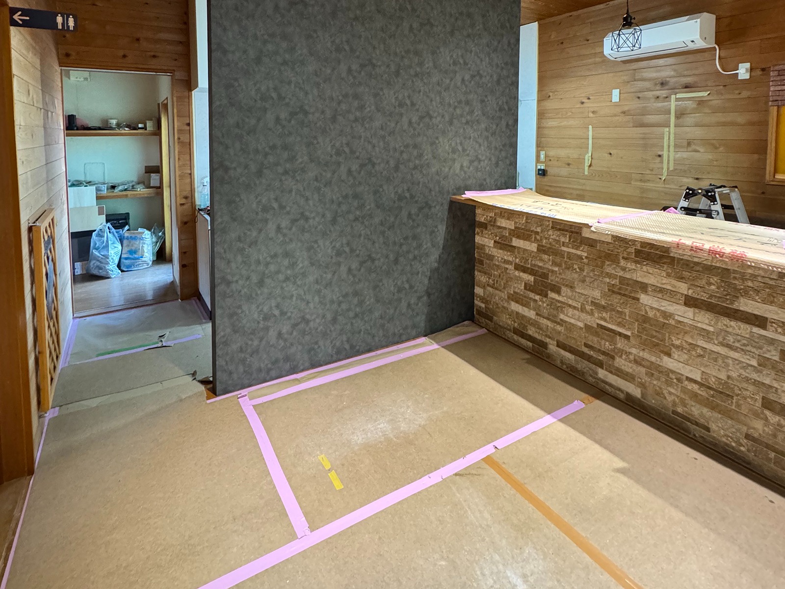 洋室リフォームの施工イメージ